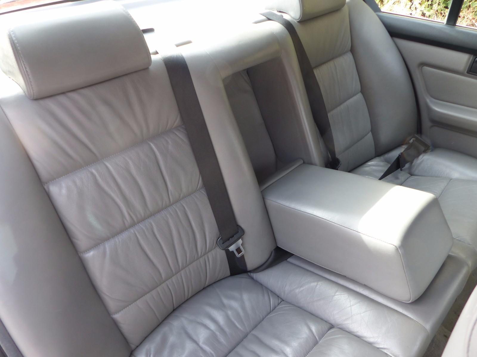 BMW E34 rear seats