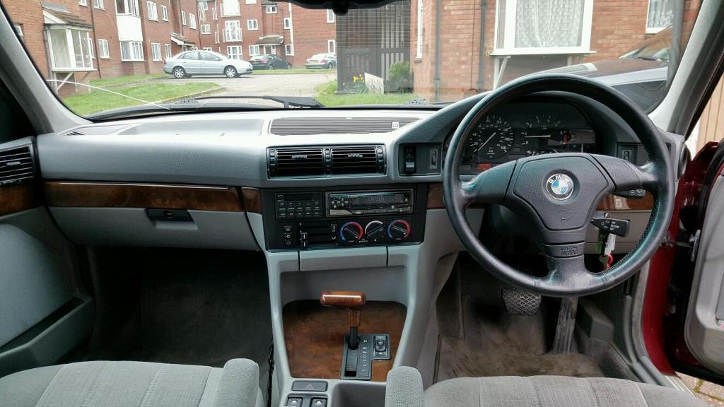 BMW E34 interior
